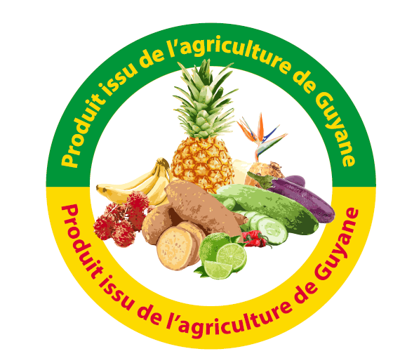 LOGO IFIVEG Produit issu de l'agriculture de Guyane